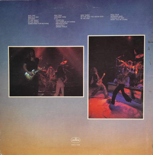 Rush : All The World's A Stage (2xLP, Album, RE, Hau)
