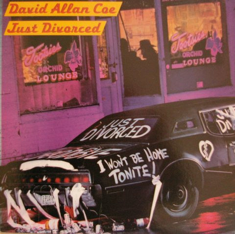 David Allan Coe : Just Divorced (LP, Album)