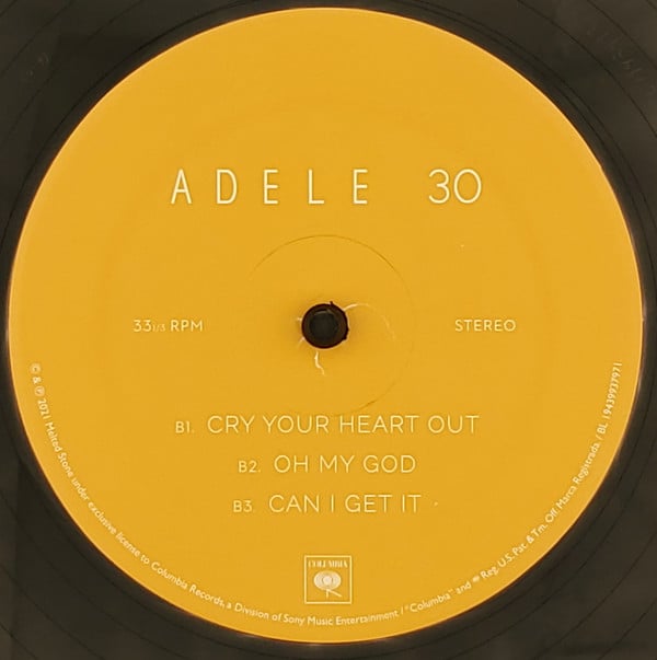 Buy Adele : 30 (2xLP, Album) Online for a great price – Easy Going