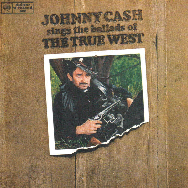 Johnny Cash : Johnny Cash Sings The Ballads Of The True West (2xLP, Album, San)