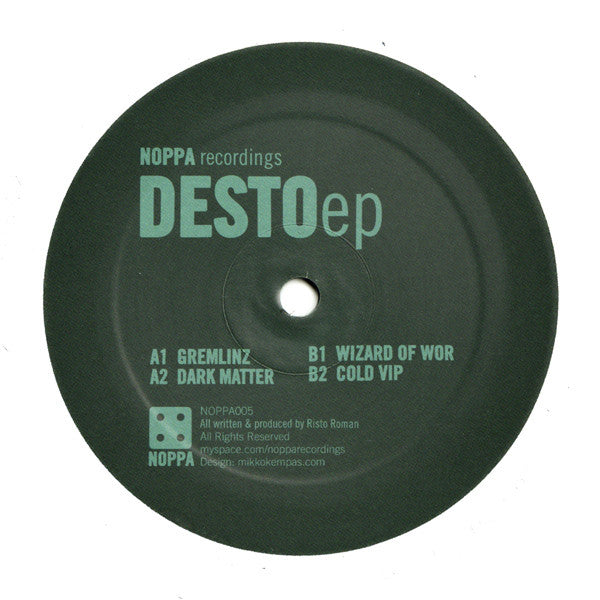 Desto (2) : Desto EP (12", EP)