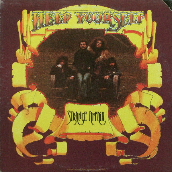 Help Yourself : Strange Affair (LP, Album, Ter)