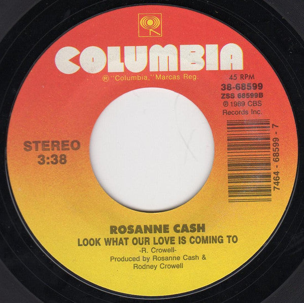 Rosanne Cash : I Don't Want To Spoil The Party / Look What Our Love Is Coming To (7")