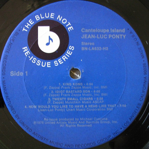 Jean-Luc Ponty : Canteloupe Island (2xLP, Comp)