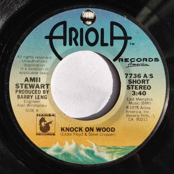 Amii Stewart : Knock On Wood (7", San)