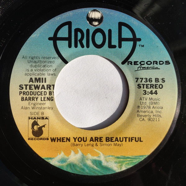 Amii Stewart : Knock On Wood (7", San)