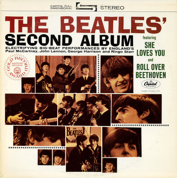 The Beatles : The Beatles' Second Album (LP, Album, RE)
