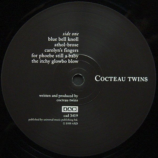 Cocteau Twins : Blue Bell Knoll (LP, Album, RE, RM, 180)