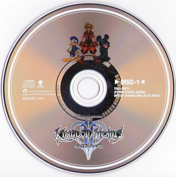 Yoko Shimomura : Kingdom Hearts II: Original Soundtrack (2xCD, Album)