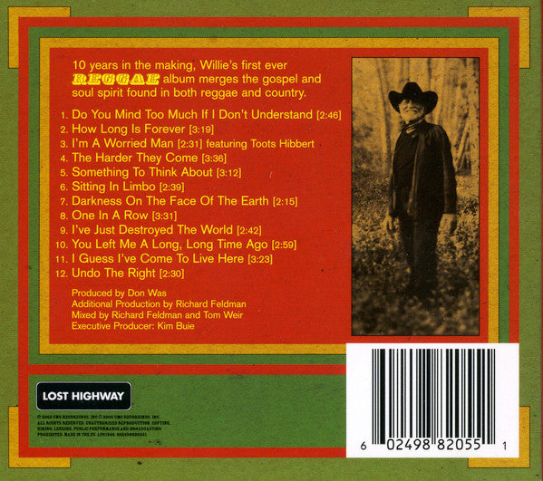 Willie Nelson : Countryman (CD, Album)