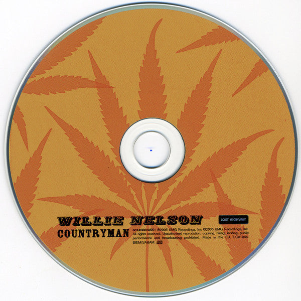Willie Nelson : Countryman (CD, Album)