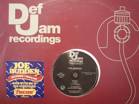 Joe Budden : Focus (12", Promo)