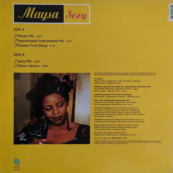 Maysa* : Sexy (12", Maxi)