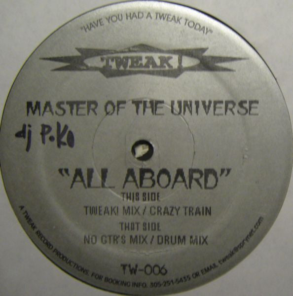 Master Of The Universe (2) : All Aboard (12")