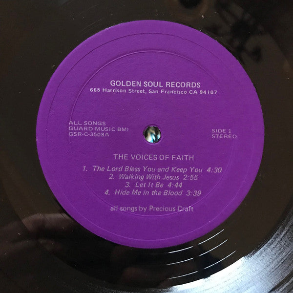 The Voices Of Faith (3) : The Lord Bless You And Keep You (LP, Album)