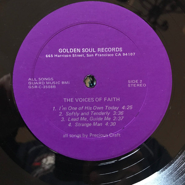 The Voices Of Faith (3) : The Lord Bless You And Keep You (LP, Album)