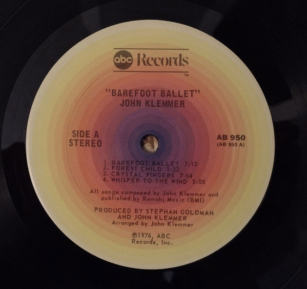 John Klemmer : Barefoot Ballet (LP, Ter)