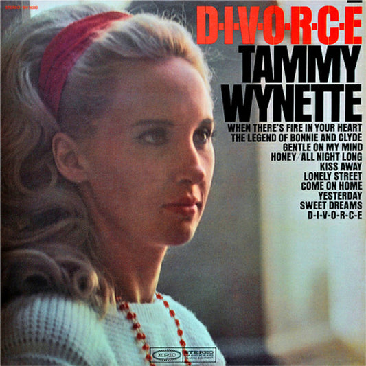Tammy Wynette : D-I-V-O-R-C-E (LP, Album, Pit)