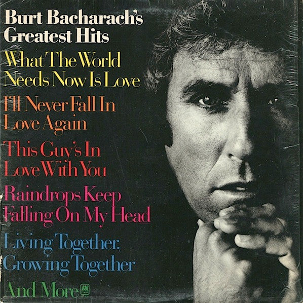 Burt Bacharach : Burt Bacharach's Greatest Hits (LP, Comp)