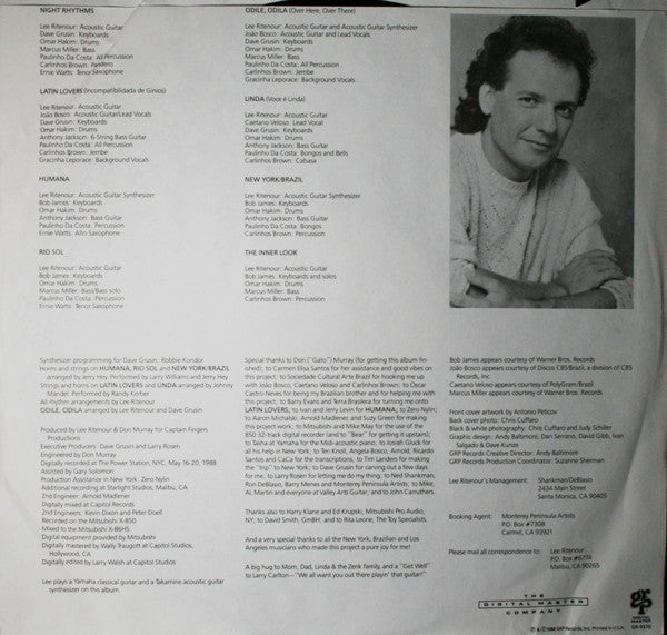 Lee Ritenour : Festival (LP, Album, Club, CRC)