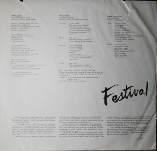 Lee Ritenour : Festival (LP, Album, Club, CRC)
