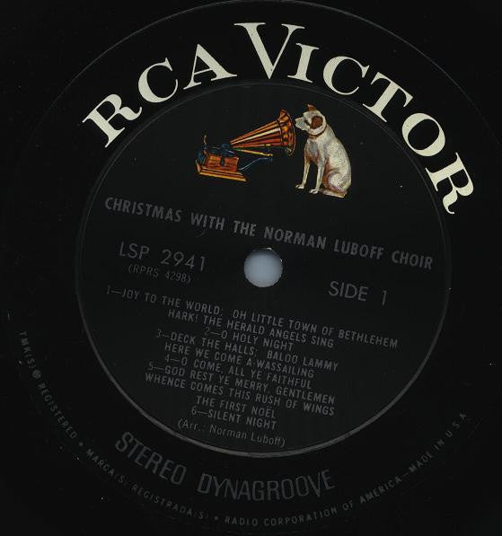 Norman Luboff Choir : Christmas With The Norman Luboff Choir (LP, Album)