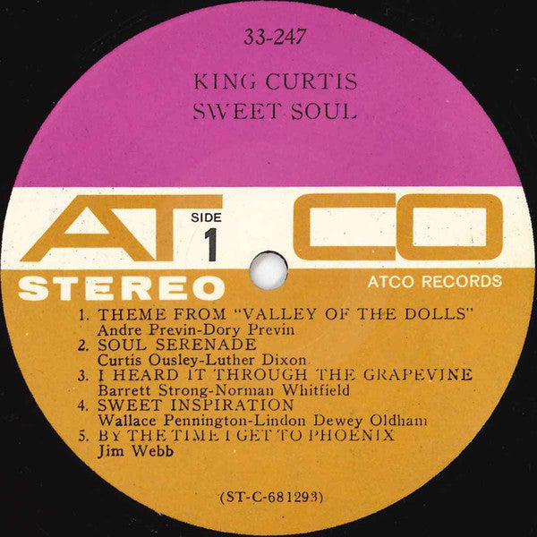 King Curtis : Sweet Soul (LP, Album)