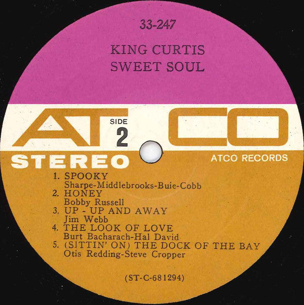 King Curtis : Sweet Soul (LP, Album)