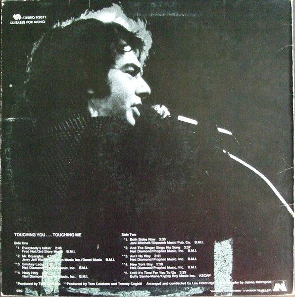 Neil Diamond : Touching You, Touching Me (LP, Album, RE)