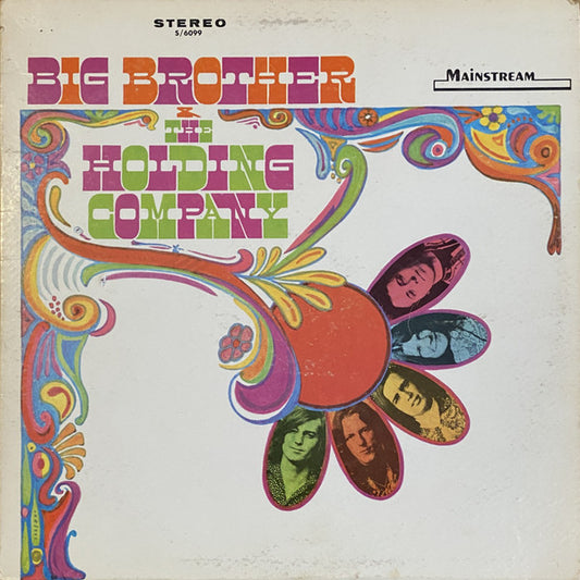 Big Brother & The Holding Company : Big Brother & The Holding Company (LP, Album, RP, Abb)