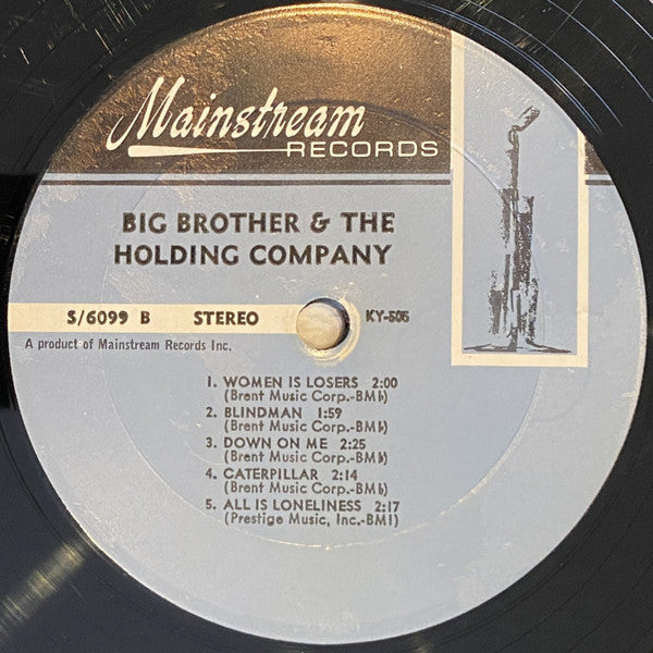 Big Brother & The Holding Company : Big Brother & The Holding Company (LP, Album, RP, Abb)
