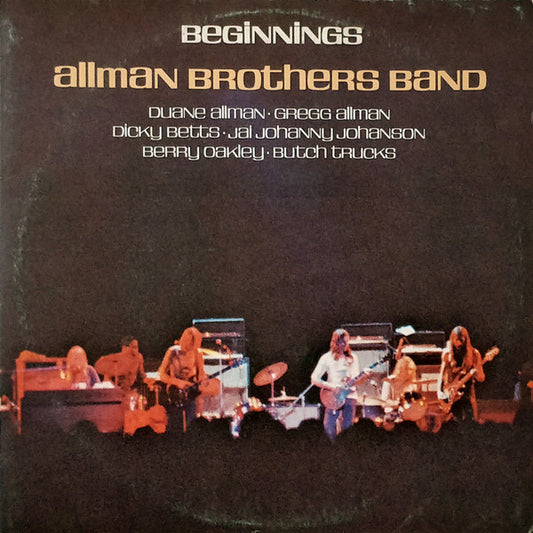 Allman Brothers Band* : Beginnings (LP, Album, RE + LP, Album, RE + Comp, Gat)