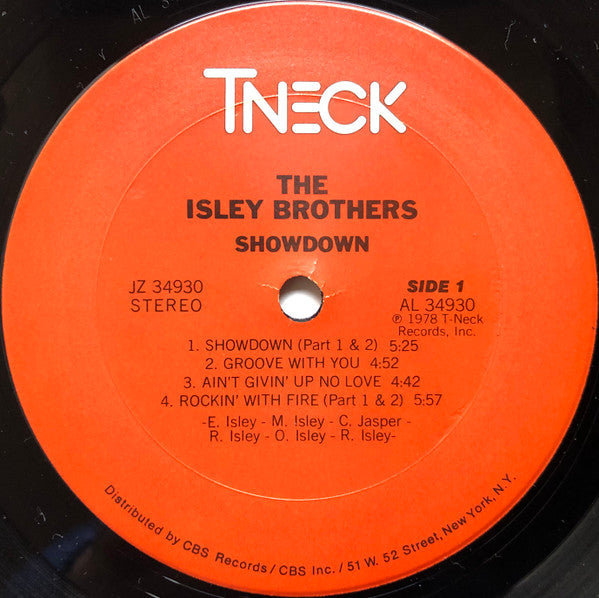 The Isley Brothers : Showdown (LP, Album, Pit)