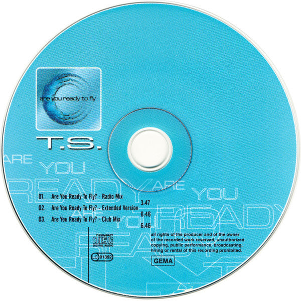T.S. (4) : Are You Ready To Fly (CD, Maxi)