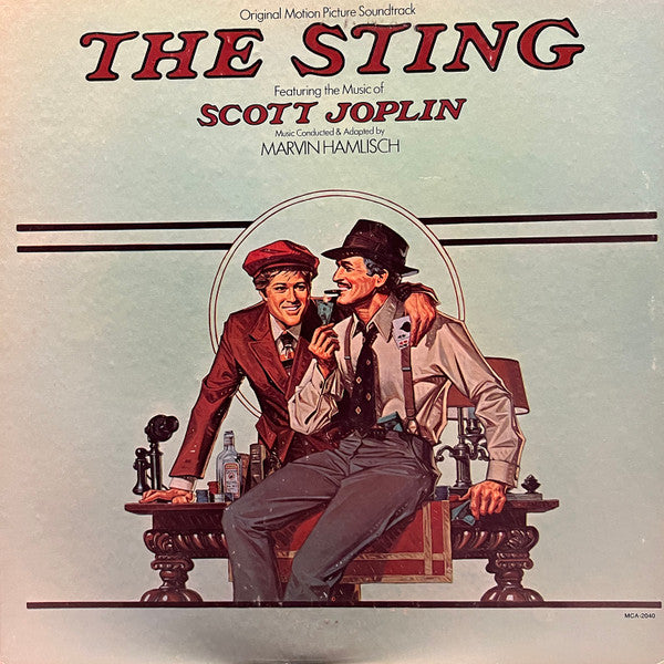 Marvin Hamlisch / Scott Joplin : The Sting (Original Motion Picture Soundtrack) (LP, Club, Ter)
