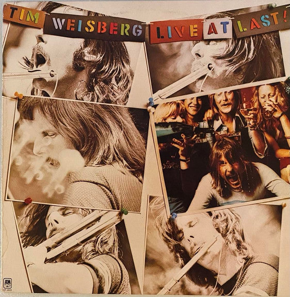Tim Weisberg : Live At Last! (LP, Album, Pit)