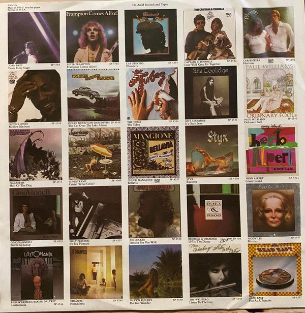 Tim Weisberg : Live At Last! (LP, Album, Pit)