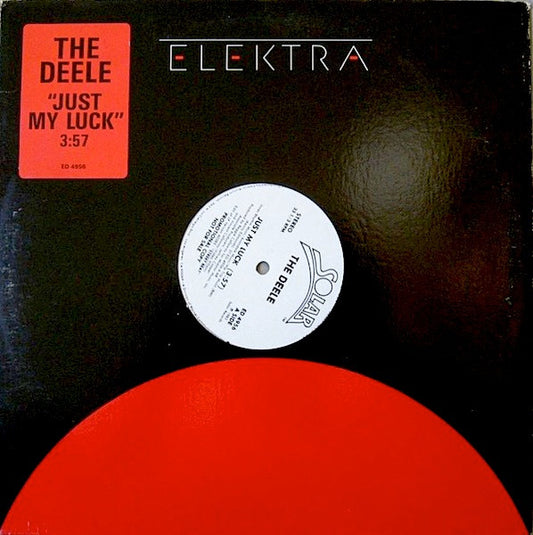 The Deele : Just My Luck (12", Promo)