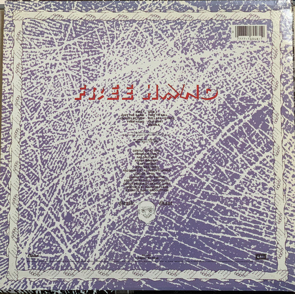 Gentle Giant : Free Hand (LP, Album, RE, Jac)