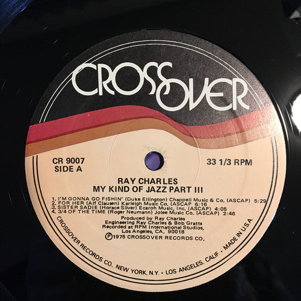 Ray Charles : My Kind Of Jazz Part 3 (LP, Album)