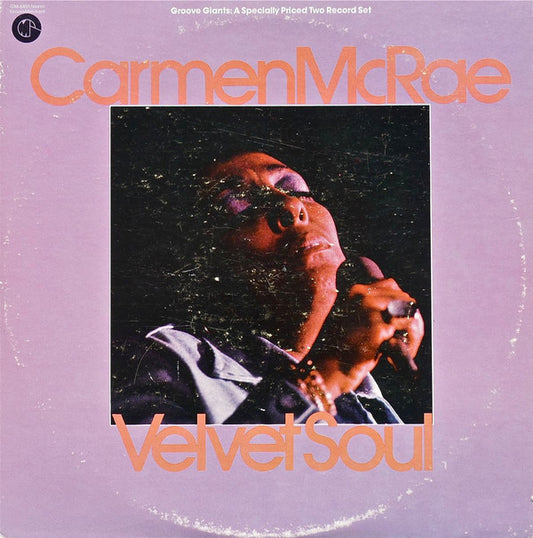 Carmen McRae : Velvet Soul (2xLP, Comp)