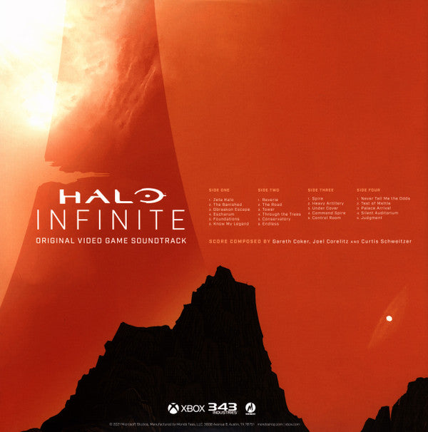 Gareth Coker, Joel Corelitz And Curtis Schweitzer : Halo Infinite (Original Video Game Soundtrack) (LP, Ora + LP, Bro)