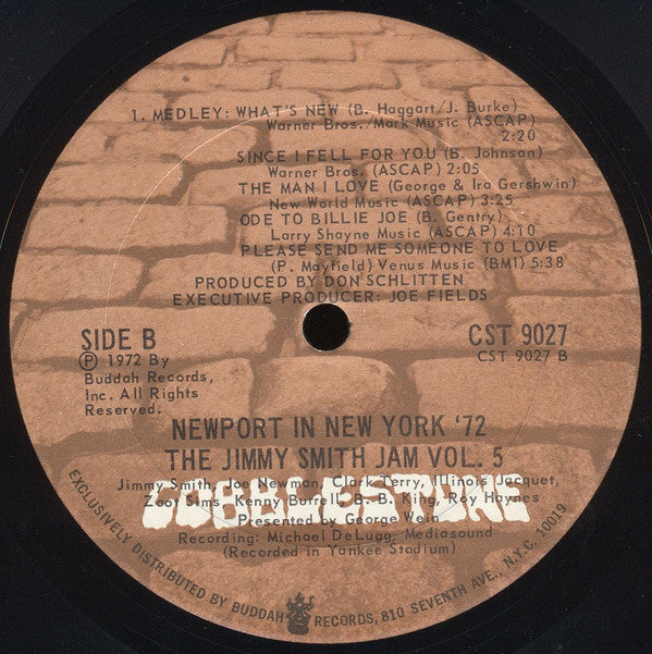 Various : Newport In New York '72 (The Jimmy Smith Jam, Vol 5) (LP)