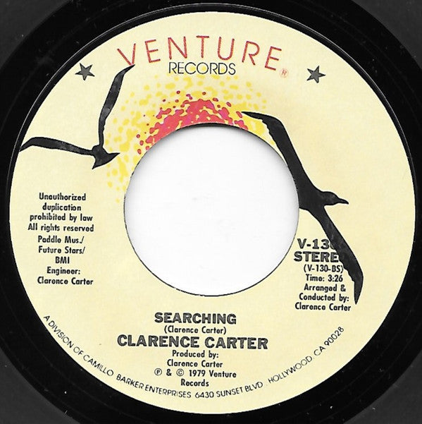 Clarence Carter : Jimmy's Disco / Searching (7")