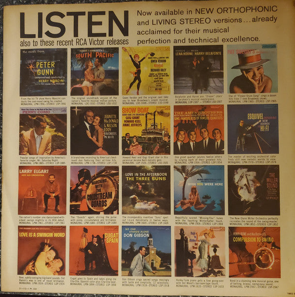 Tchaikovsky*, Van Cliburn, Kiril Kondrashin : Concerto No. 1 (LP, Album, Ind)