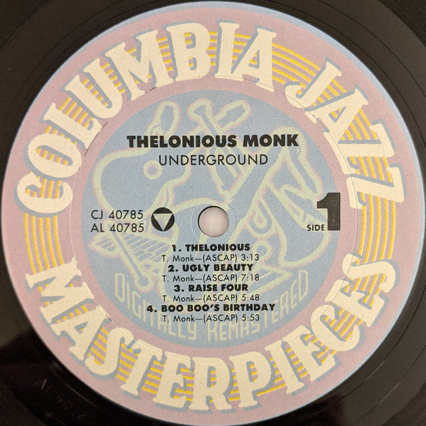 Thelonious Monk : Underground (LP, Album, RE, RM)