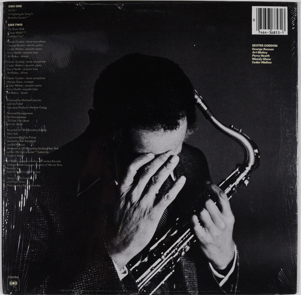 Dexter Gordon : Gotham City (LP, Album, Pit)