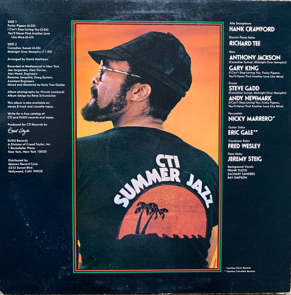 Hank Crawford : Hank Crawford's Back (LP, Album, Ter)