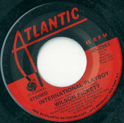 Wilson Pickett : International Playboy (7", Single, PL )