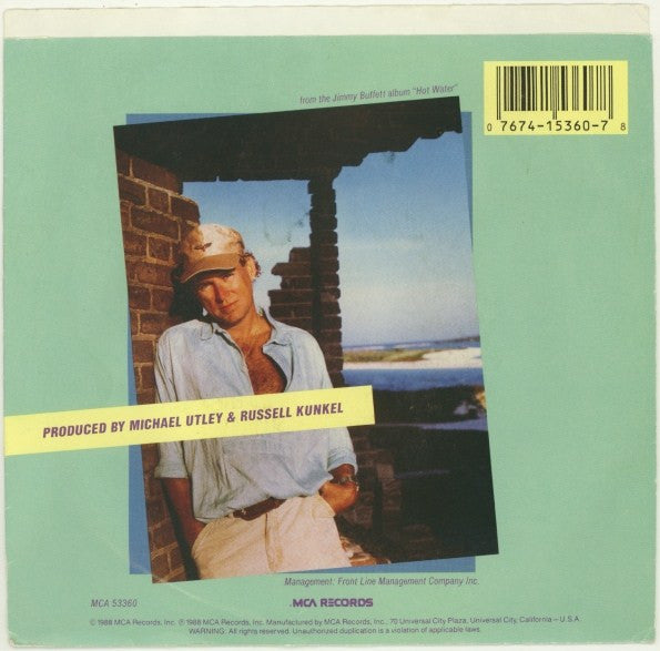 Jimmy Buffett : Homemade Music (7", Glo)